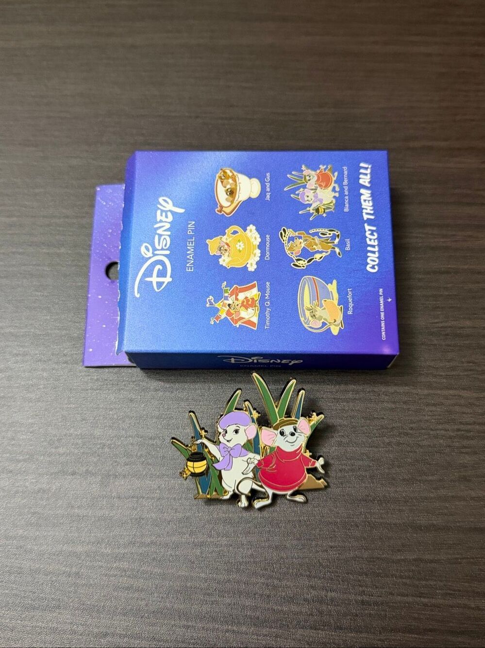 Disney Mice Blind Box Enamel Pin - Bianca & Bernard